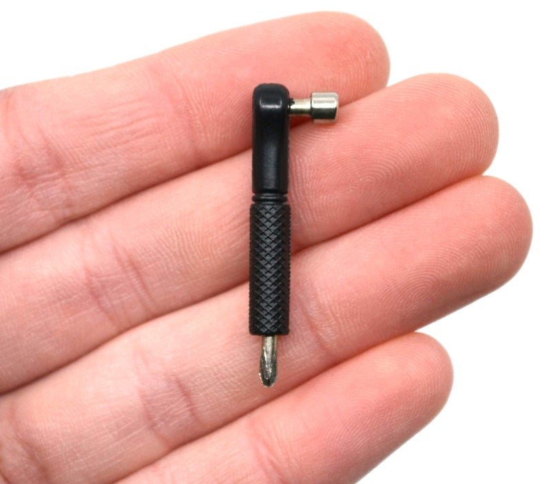 Teak Tuning Professional Fingerboard Tool, Screwdriver and Nut Driver, Black Colorway, Pack of 1 - Teak Tuning - Image 2